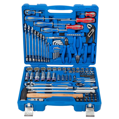 KING TONY (7510MR) Набор инструментов универсальный, 110 предметов