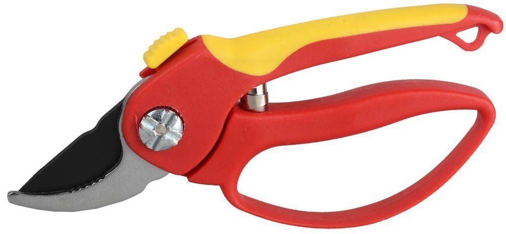 Секатор GRINDA, прямое лезвие 15мм*205мм