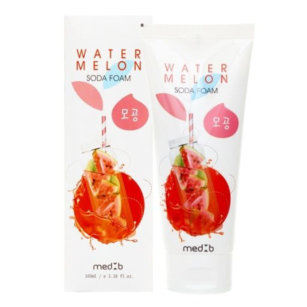 MEDB Watermelon Soda Foam Пенка для умывания с экстрактом арбуза и содой
