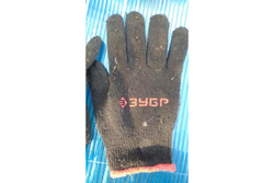 Перчатки трикотажные утепленные с защитой от скольжения (7 класс; размер L-XL) "МАСТЕР" ЗУБР 11462-XL