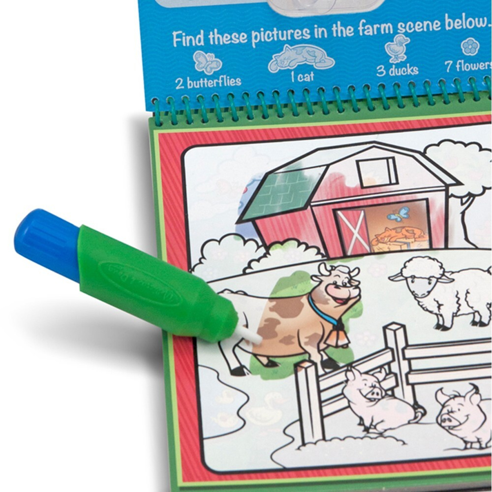Melissa & Doug - WATER COLOURING Water Wow! Животные 20155236