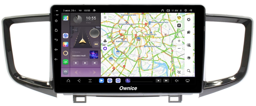 Магнитола для Honda Pilot 2015-2023 - Carmedia SF-1650 QLed, Android 13, TS20, CarPlay, SIM-слот