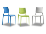 Стул пластиковый Scab Design Sirio, лен