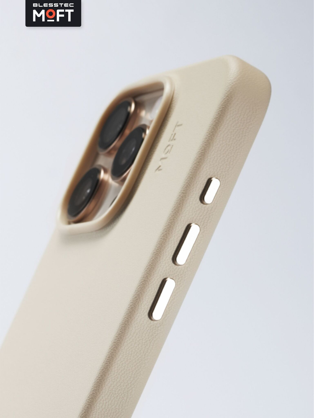MagSafe чехол из экокожи MOFT Snap Phone Case для iPhone 16 Pro l Jungle (без поддержки ремешка MOFT)