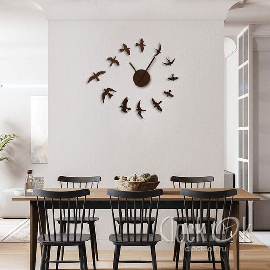 Настенные 3D часы Air