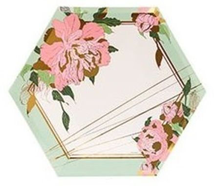 Тарелки "Пионы" 23 см