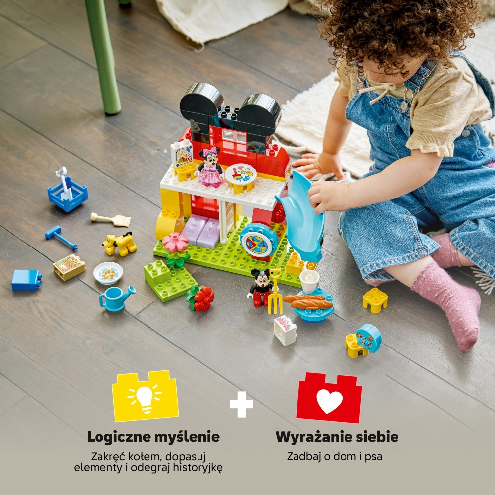 LEGO DUPLO Disney - Клуб Микки Мауса с Минни и Плуто 10465