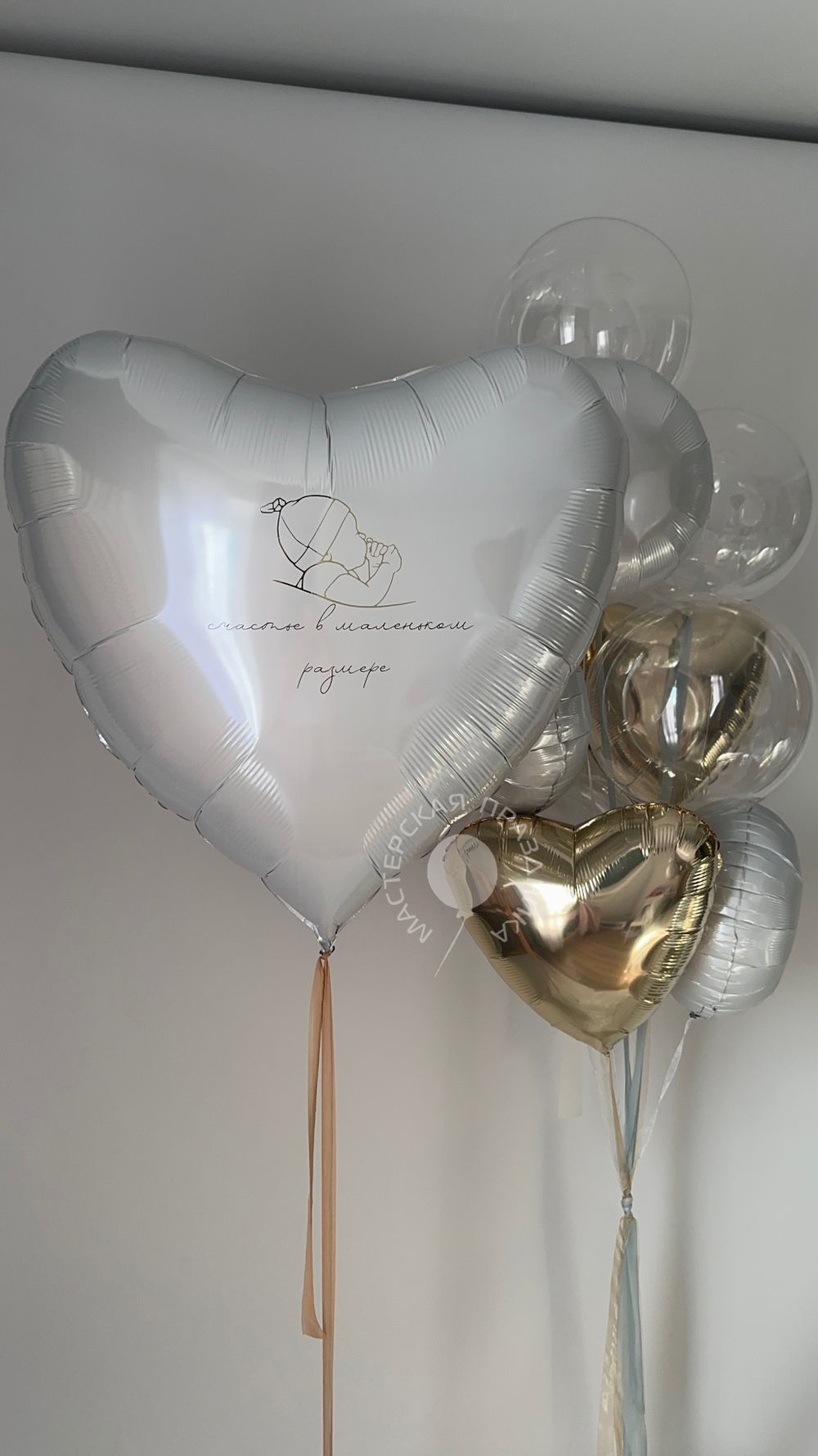 Воздушные шары на выписку №8784 