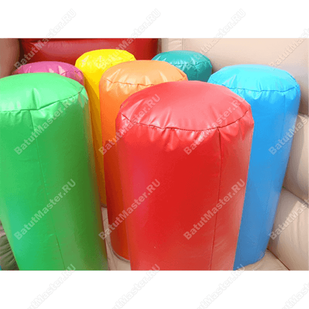 Коммерческий надувной батут "Военный автомобиль"