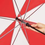 Зонтик- трость DISCO & DANCE Жёлтый/Чёрный