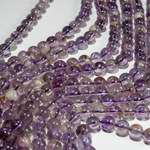 Ауралит натуральный (кварц с включениями), бусины в форме шара, 8,8мм