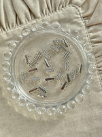 Коннектор с тремя петельками со стразами