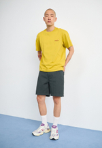 Carhartt WIP Базовая футболка - золотая оливка/горчица