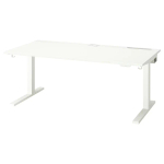 Письменный стол с регулировкой по высоте - IKEA MITTZON/МИТТЗОН ИКЕА, 160х80х62-126 см, белый
