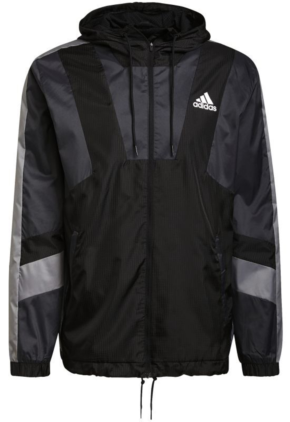 Мужская теннисная кофта Adidas Team BT Jacket M - black/dgh solid grey/white