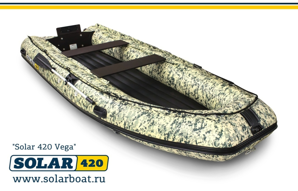 Лодка надувная моторная SOLAR-420 К (Vegа)