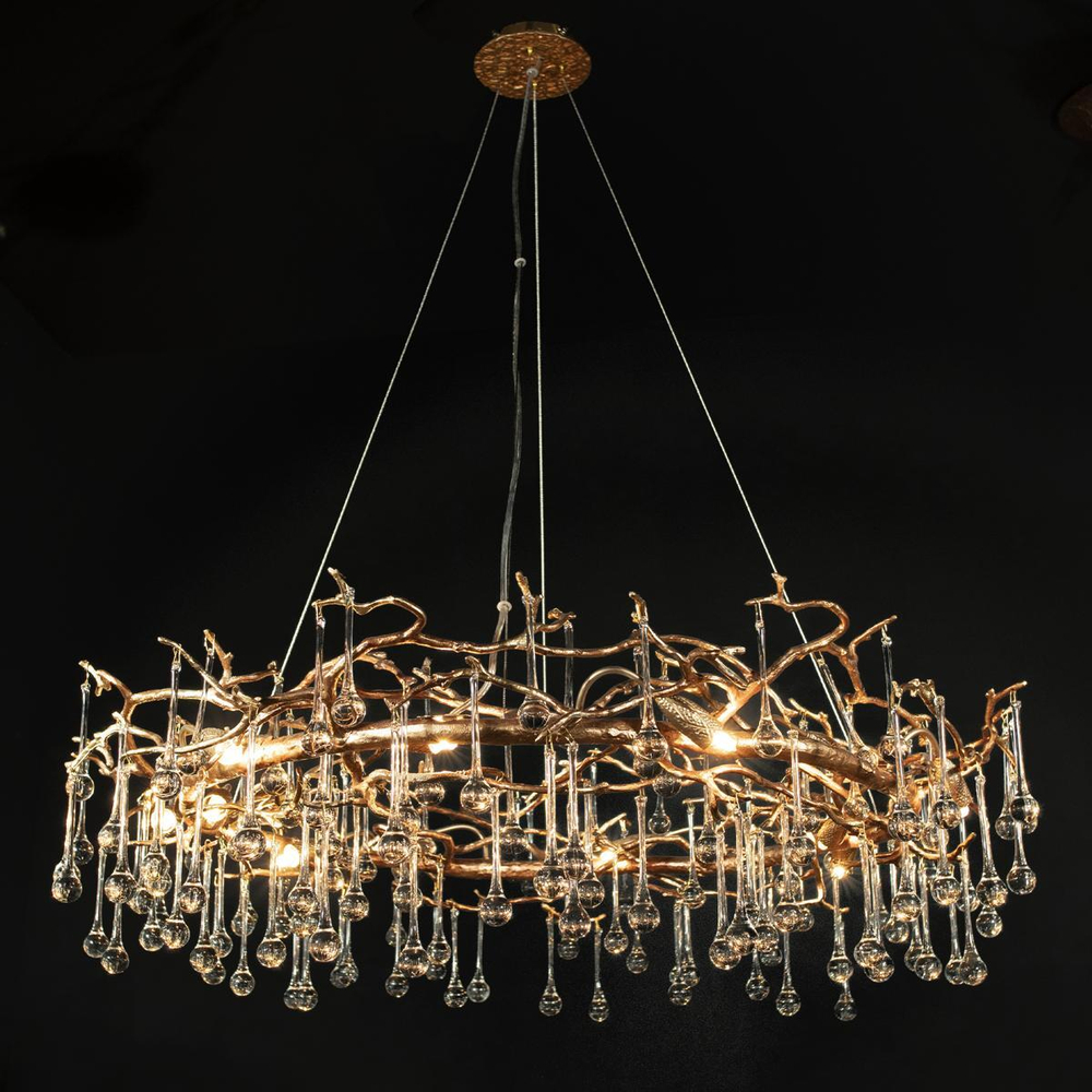 10068/1000 GB Подвесная люстра LOFT IT Bijout