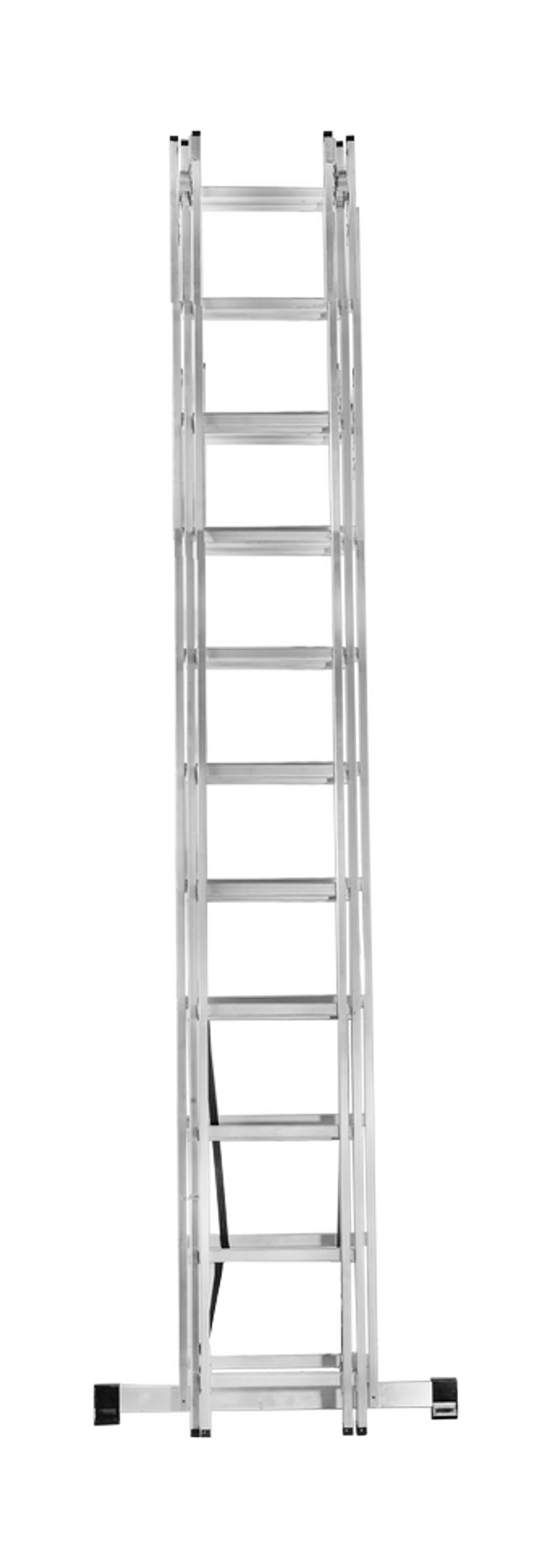 Лестница алюминиевая трехсекционная ВИХРЬ ЛА 3х11