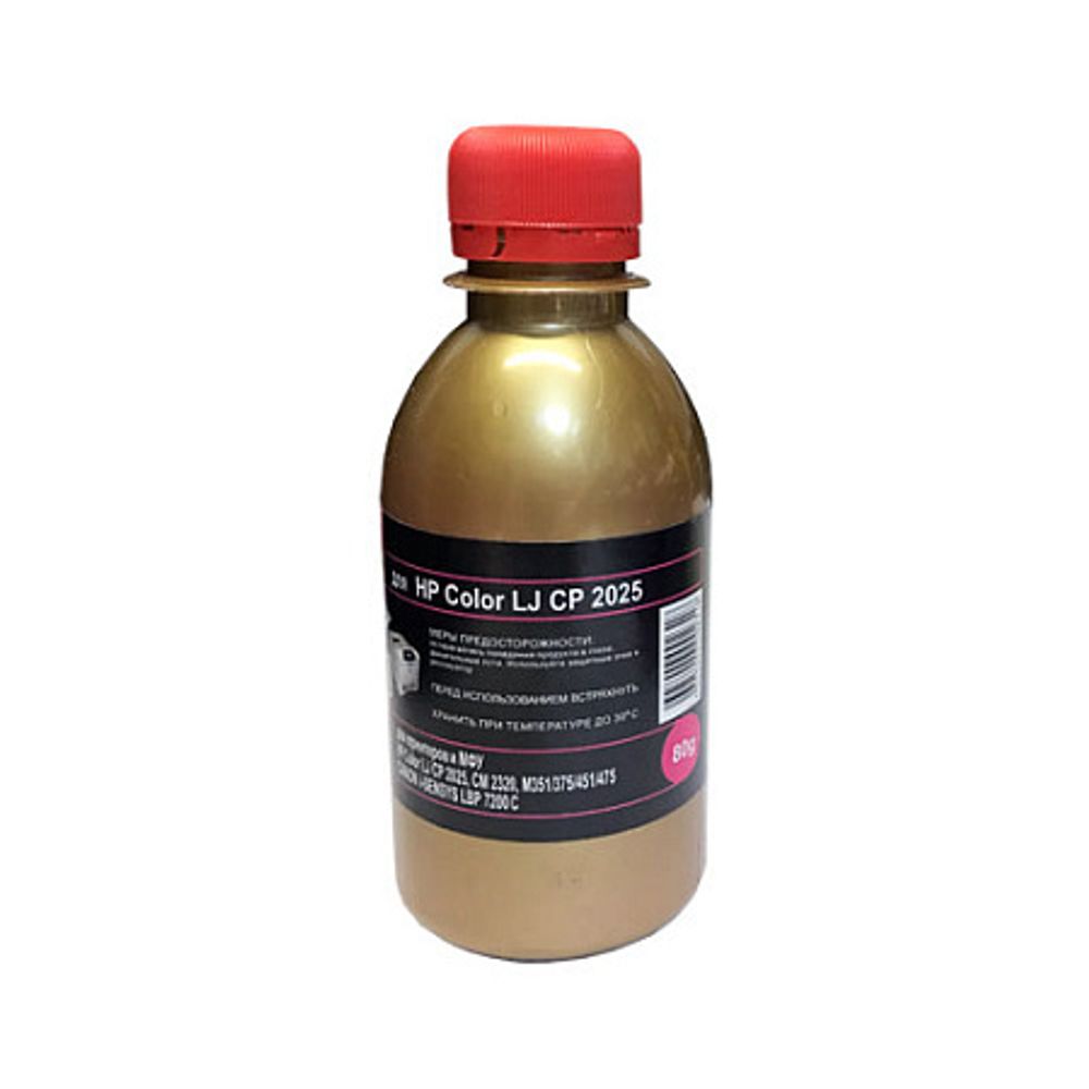 Тонер для HP Color LJ CP 2025/CM 2320 (80гр, пурпурный, glossy, Chemical MKI) Gold ATM