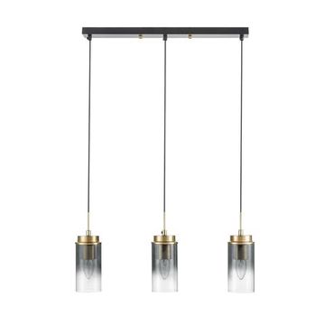 8101/3A COMFI LN26 407 черный/бронза металл/стекло Подвес Е14 3*40W 220V ISHA