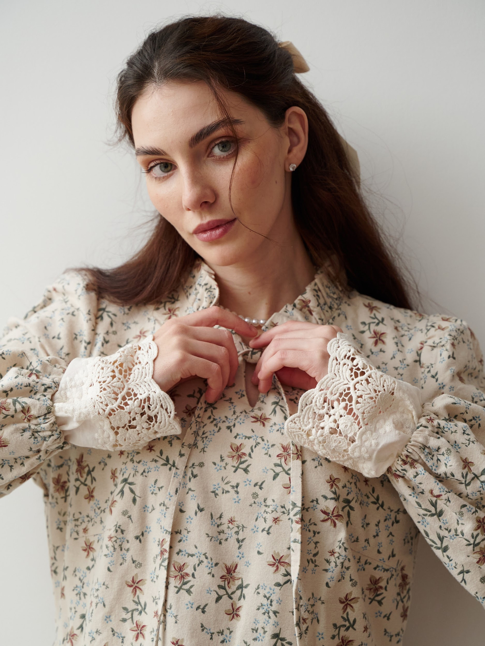 Манжеты на рукава съемные кружевные