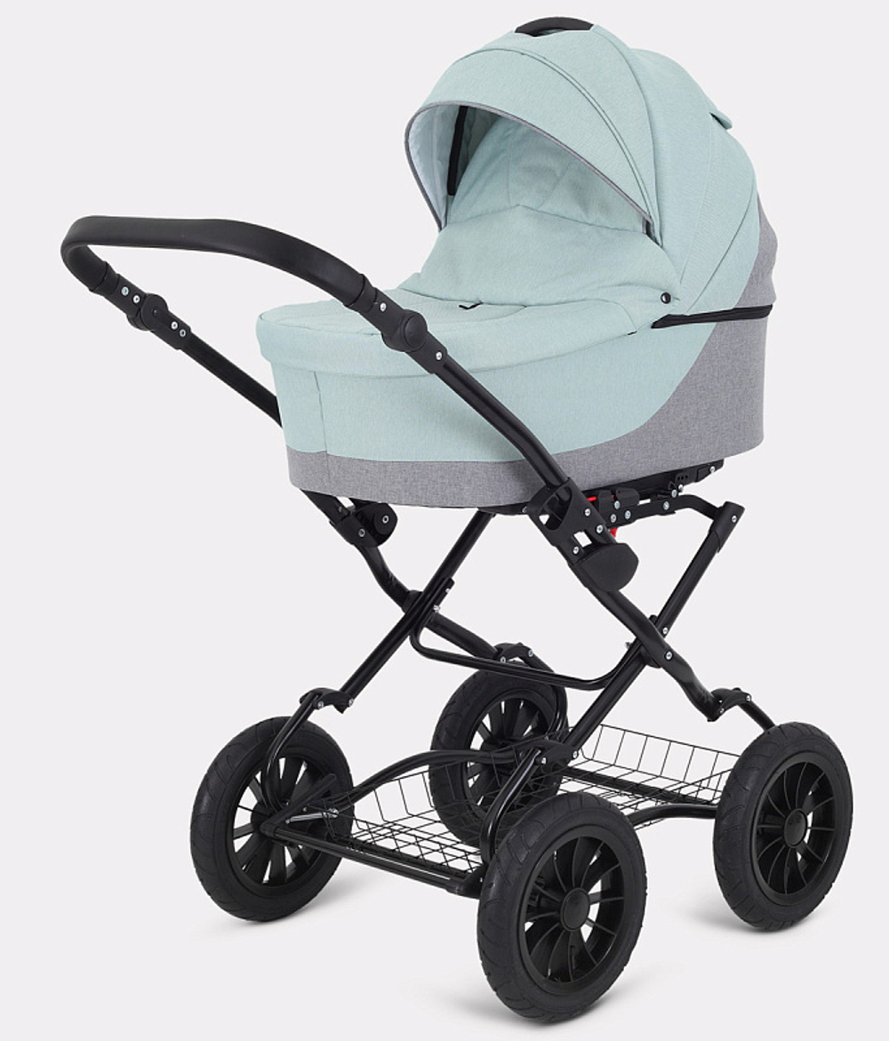 Детская коляска Rant Siena Classic New 2 в 1 10 серый-ментоловый