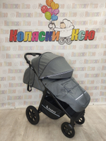 Коляска прогулочная Bubago Bass серый