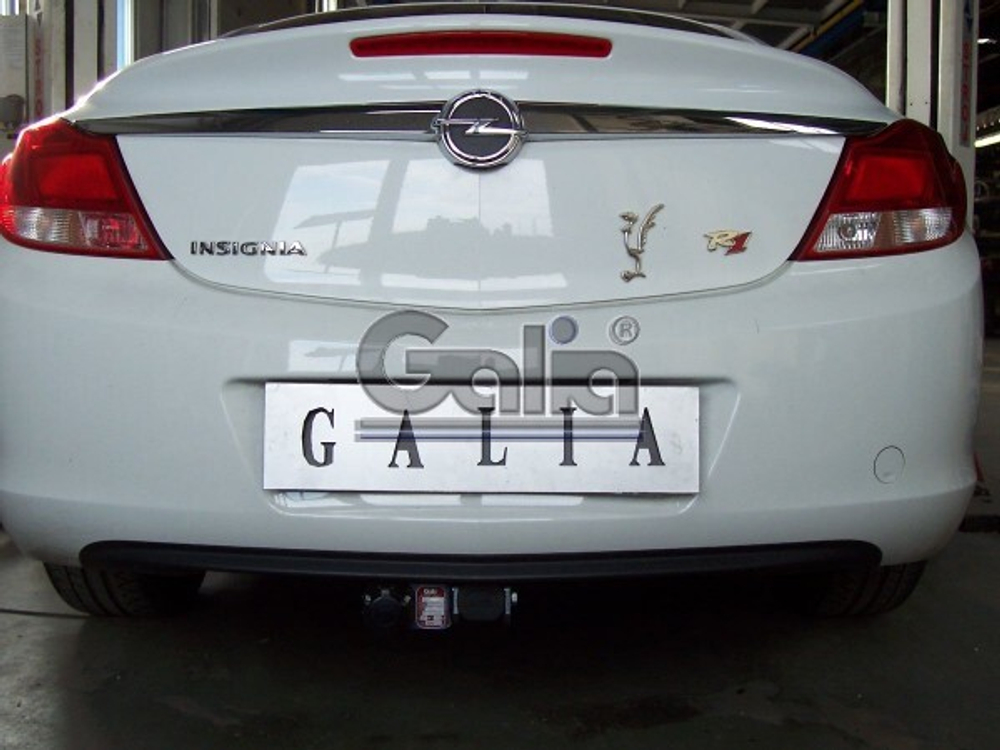 Фаркоп оцинкованный Galia O059A для Opel Insignia седан/универсал/хетчбек 2009-(паспорт и сертификат в комплекте)(без электрики)