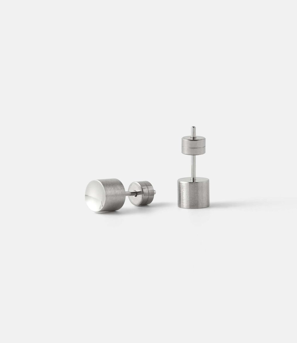 22 Studio Steel Mirror Concave — серьги из стали