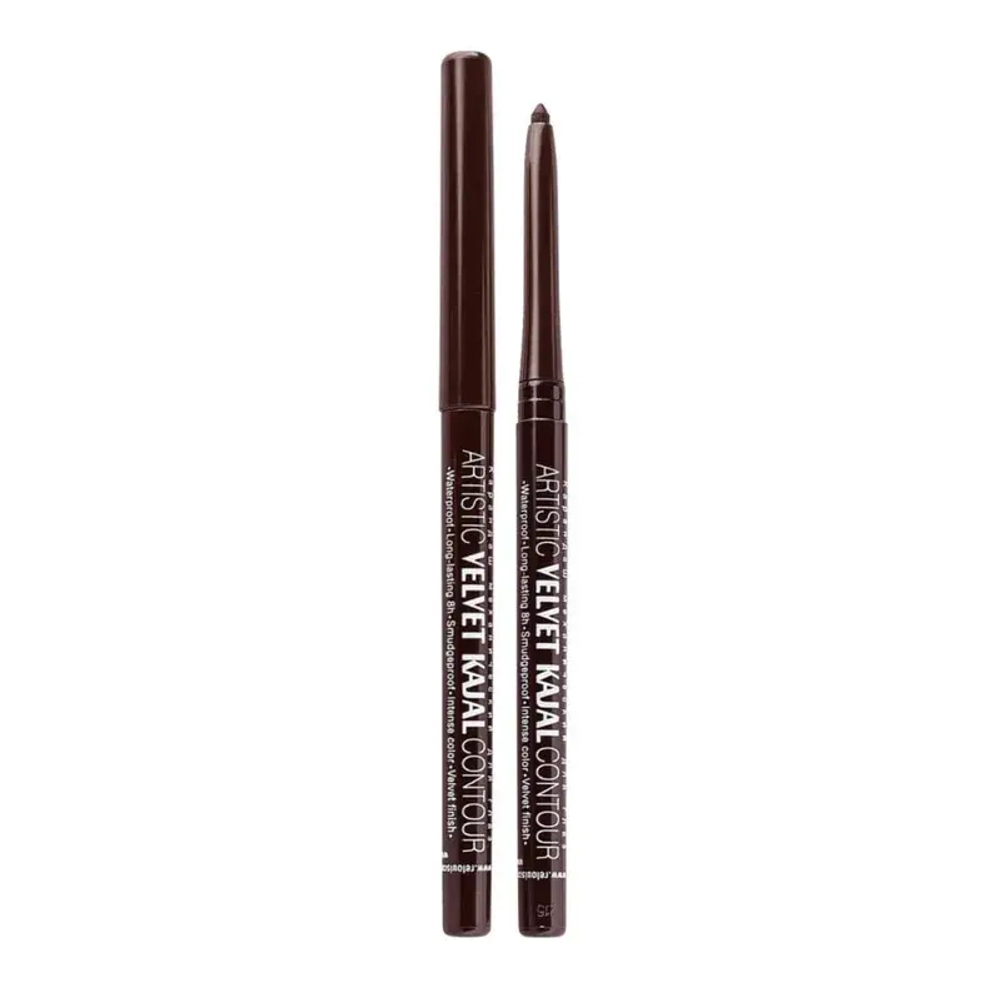 Карандаш для глаз Relouis механический Artistic Velvet Kajal Contour, тон 02 шоколадный 4 гр