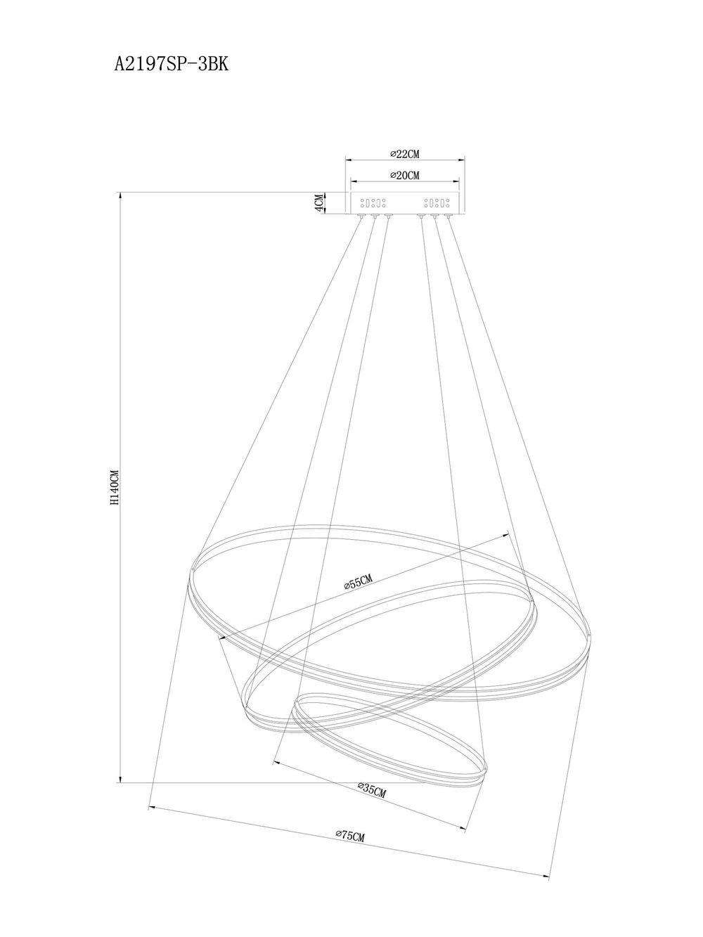 Подвесная люстра Arte Lamp