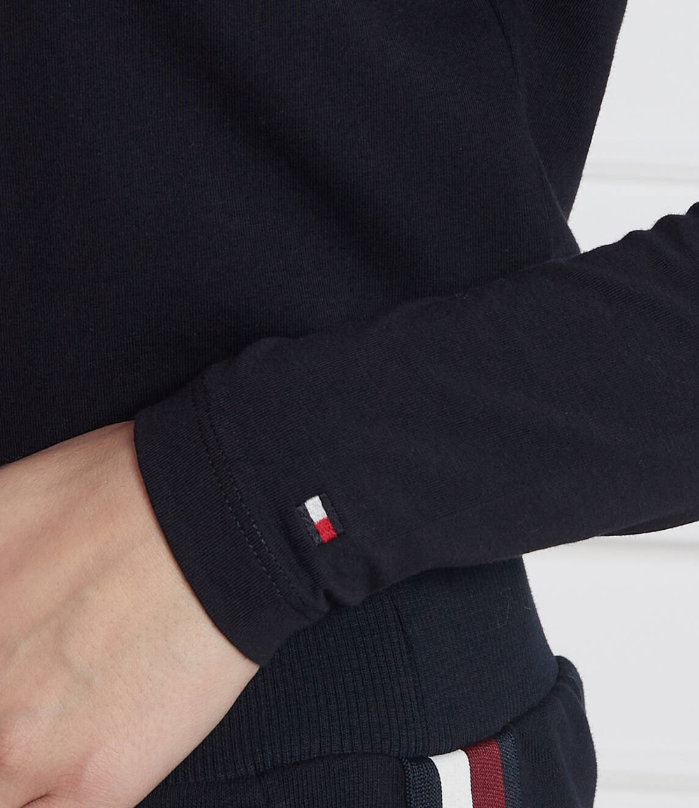 блузка crest scoop Tommy Hilfiger - темно-синий(WW0WW37205)