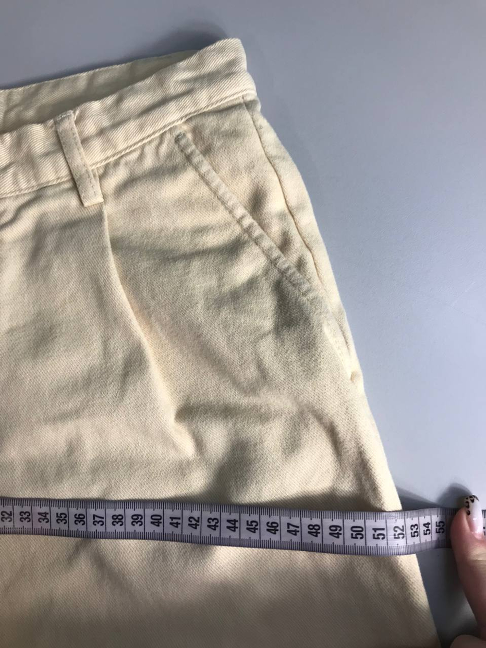 Джинсы Zara прямого кроя,маркировка 38, визуально на 44 размер