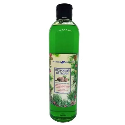 Эксклюзив-косметик Шампунь-кондиционер КЕДРОВЫЙ БАЛЬЗАМ против сухости ломкости и секущихся кончиков 500 мл