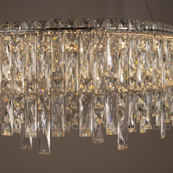 Люстра Cloyd ANTREA-A C1 / Ø80 см - хром (арт.11224)