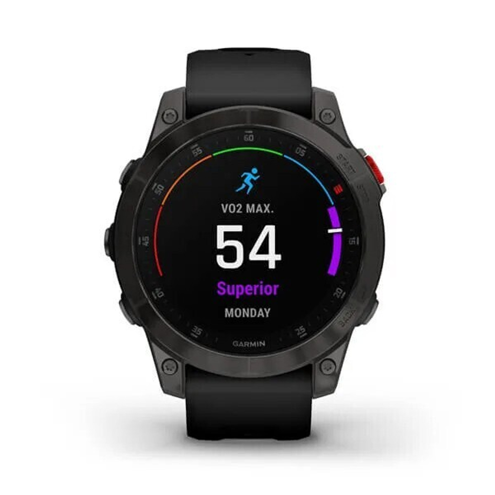 Умные часы Garmin Epix (Gen 2) Sapphire - Black Titanium