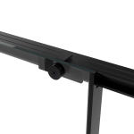 Душевой уголок Слим Софт (Slim Soft) Vincea VSR-1SS1010CLB, 1000*1000, черный, стекло прозрачное