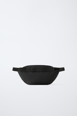 ZARA ПОЯСНАЯ СУМКА UEFA CHAMPIONS LEAGUE ® GLOW IN THE DARK, ЧЕРНЫЙ