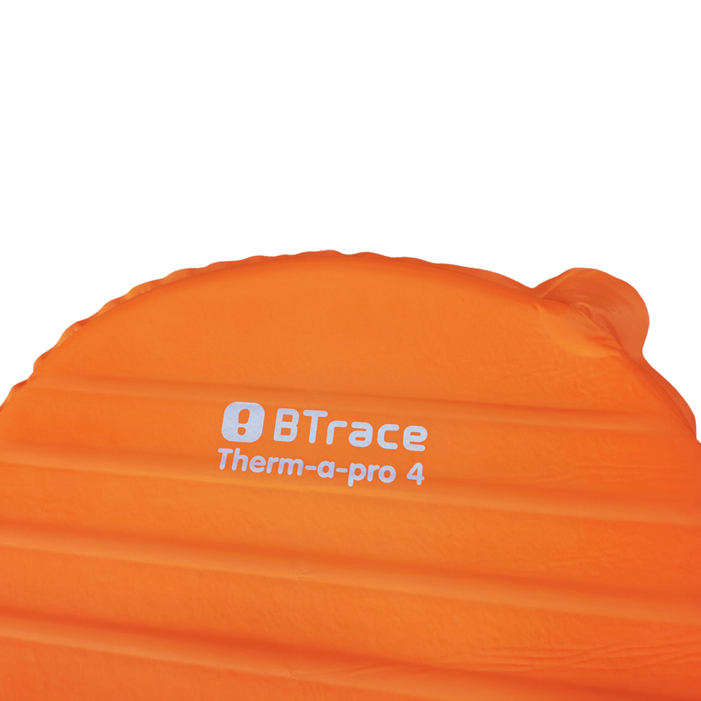 Ковер самонадувающийся BTrace Therm-a-Pro 4 LARGE 198*63*3.8 см, Оранжевый, артикул M0227