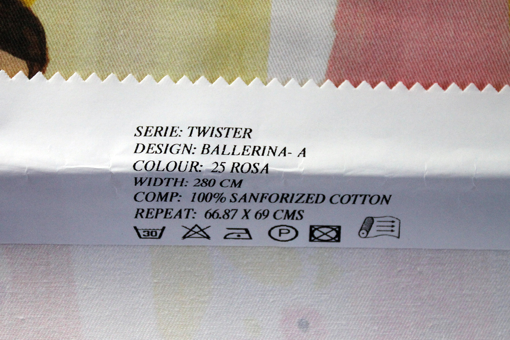 Терможаккард Twister Ballerina (Твистер Балерина) A 25 rosa