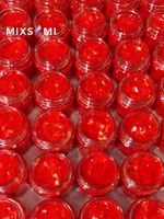 Хлопья - слюда 88656 Оранжевый неон - для литья изделий и творчества