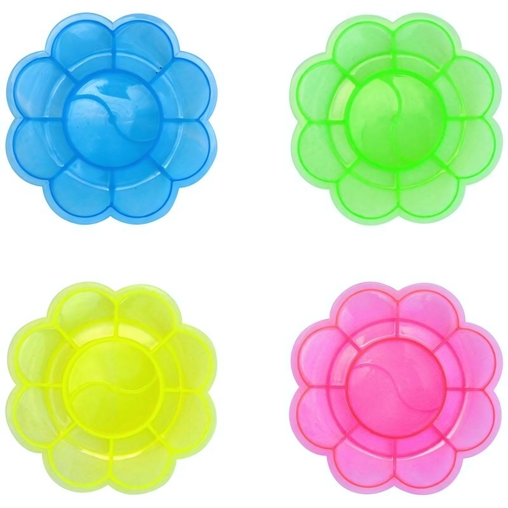 Палитра 10 ячеек, ассорти, пластик "Ромашка" (Гамма)