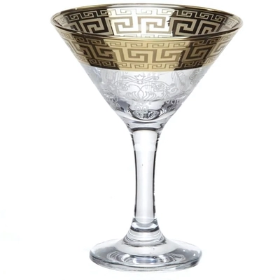 Набор бокалов для мартини 6шт с рисунком «Барокко» EAV63-410/S