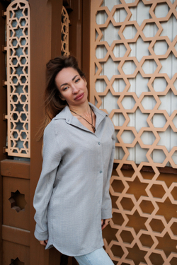 Рубашка "Серый"