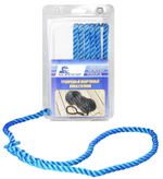 Трехпрядный швартовный конец "Мореман", 9,5 мм x 3 м, белый (10255120)