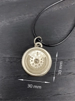 Магический славянский кулон оберег на удачу Печать Ведуна