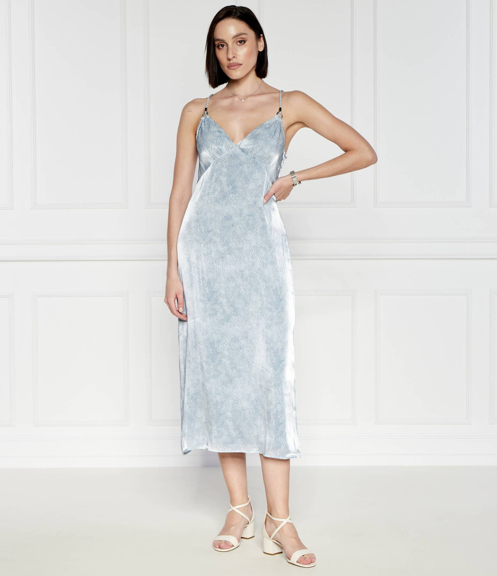 Платье TONAL PETAL Michael Kors - голубой(MS4828LDLS)