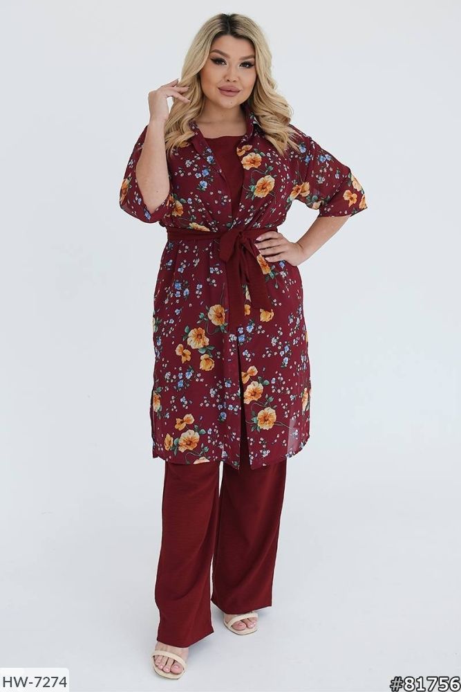 Костюм HW-7274 Фабрика Моды