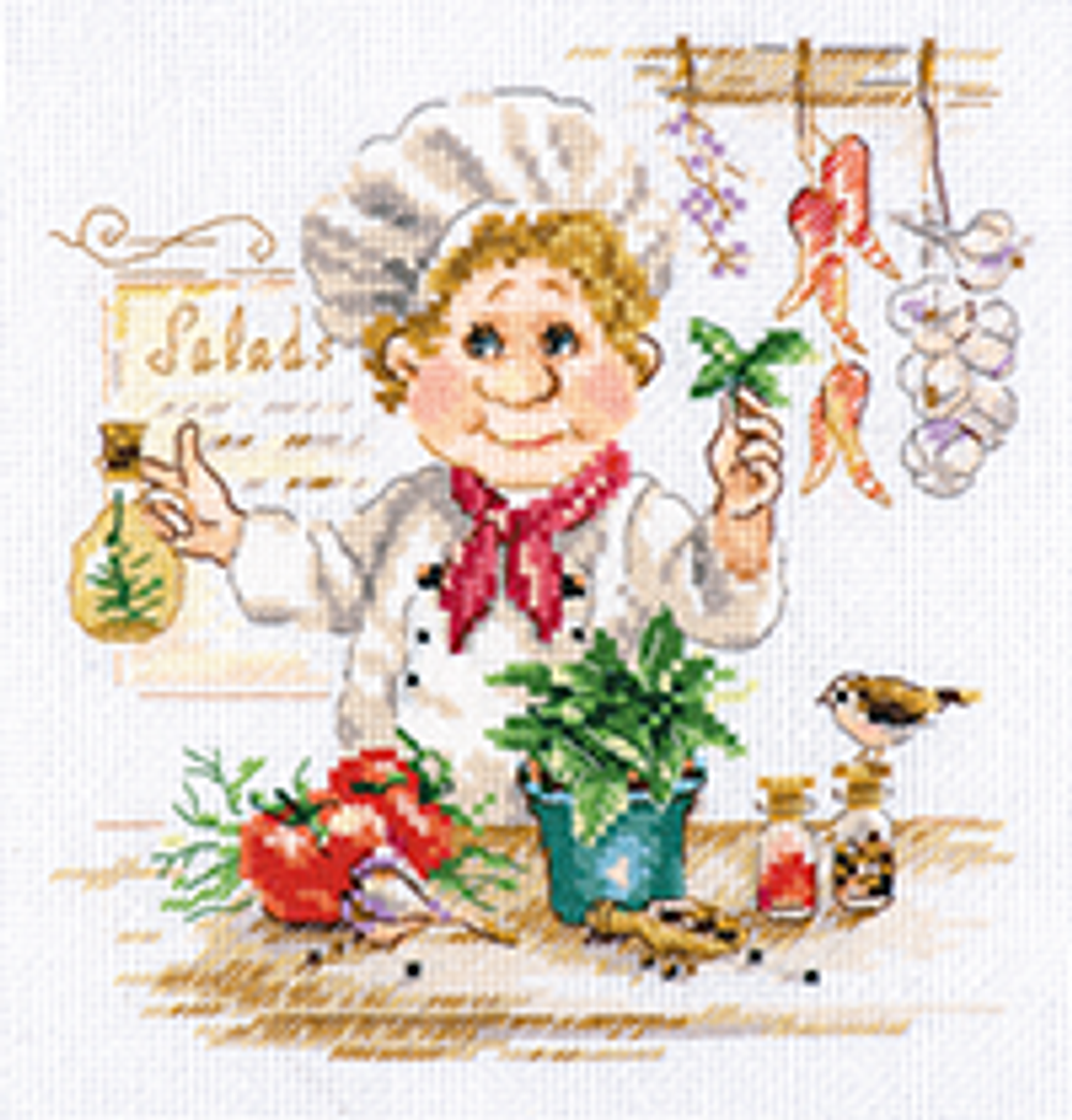 "Шеф-повар"-6-11  вышивка