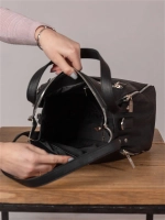 Сумка классическая через плечо на ремне из экокожи